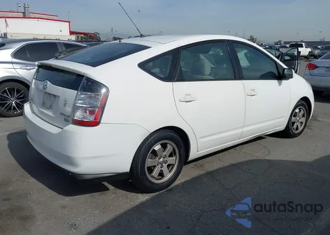 2004 Toyota Prius from USA, damaged, VIN JTDKB20U940069602